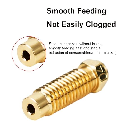3D Printer Neptune 4 Plus/Neptune 4 Max Nozzles Kit Extruder Hotend - Included 5pcs 0.4mm+1pc 0.6mm+1pc 0.8mm+1pc 1.0mm Brass Nozzles, 2pcs 0.4mm Hardened Steel Nozzles