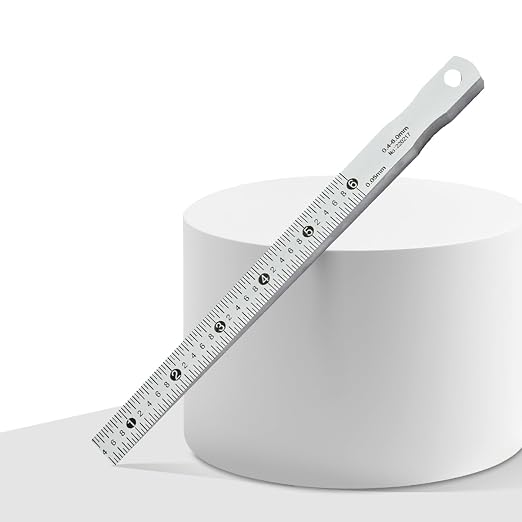 Taper Gauge Gap Gage Welding Wedge Gauge Gap Feeler Hole Measure Tool (0.4-6mm)
