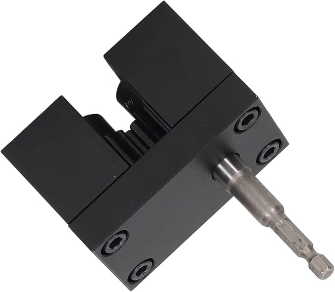 Impact Power Assisted Crimper, High Speed Steel Duct Swaging Tool for Repair Maintenance, Powered by Impact Driver, High Efficiency and Easy Control for 0.4mm-0.7mm Thick Round Pipe