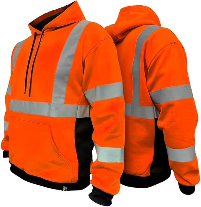 SafetyShirtz SS360 ANSI Class 3 Type R Graphic Hoodie