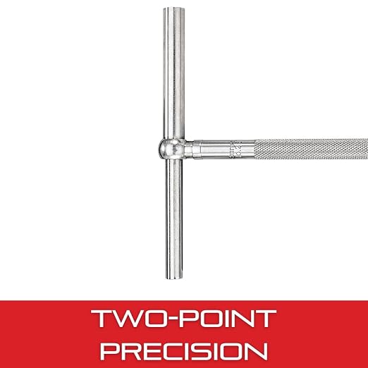 Starrett Telescoping Gage with One Arm - Ideal for Determining True Size of Holes, Slots and Recesses - 2-1/8" - 3-1/2" Range, 2-3/8" Handle Length - 229D