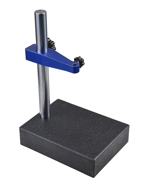 Marble Dial Test Stand,Digital Dial Indicator Pressure Gauge Base,Marble Base for Dial Indicator(12.7lb)