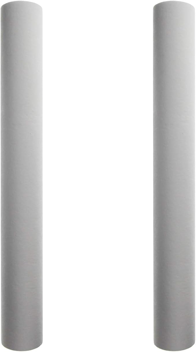 Tier1 10 Micron 20 Inch x 2.5 Inch | 2-Pack Spun Wound Polypropylene Whole House Sediment Water Filter Replacement Cartridge | Compatible with Pentek PD-10-20, Hydronix SDC-25-2010, Home Water Filter