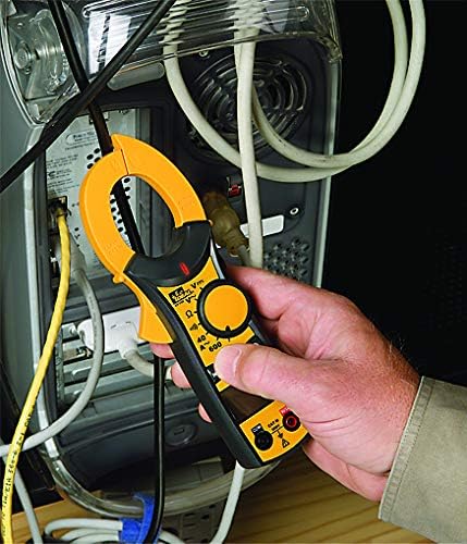 Ideal Electrical Clamp-Pro Digital Clamp Meter | 600A AC Measurement, Non-Contact Voltage Indicator (70–600V AC), Continuity Test, Auto/Manual Ranging, Data Hold, Auto Power Off, Low Battery Alert