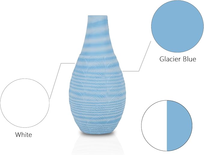 PLA 3D Printer Filament, Dimensional Accuracy +/- 0.02 mm, 1 kg Spool(2.2lbs), 1.75 mm, Flipped Glacier Blue