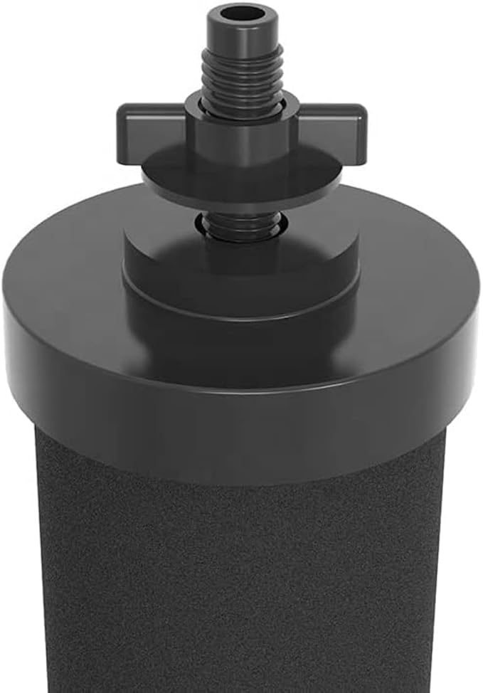 Nispira Premium Water Filter Black Element Cartridge Compatible with Berkey Countertop Water Purification System. Compared to Part BB9. 2 Filters