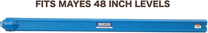 4 Foot Level Storage Tube, USA-Made 4ft Level Case, Heavy-Duty for Jobsite