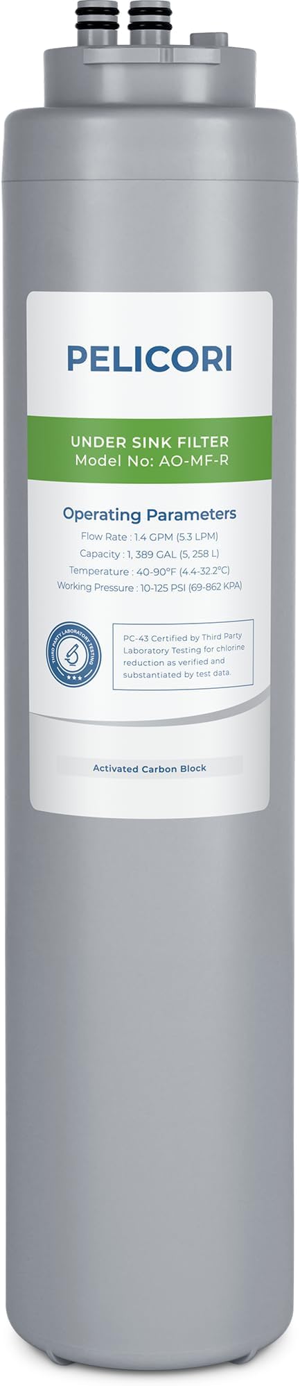 AO-MF-R Water Filter Replacement | Compatible with AO Smith AO-MF System, Basic Direct-Connect Under-Sink Water Filter AO-MF-R, 1 Pack