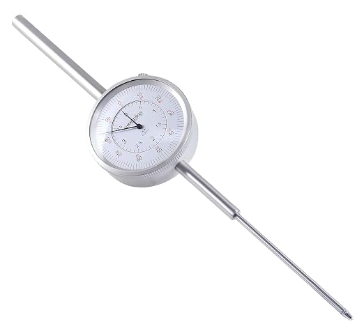 Accusize 0-4" Dial Indicator, Resolution: 0.001", P900-S105 | 0-4" x 0.001", AGD2 Style, Lug Back