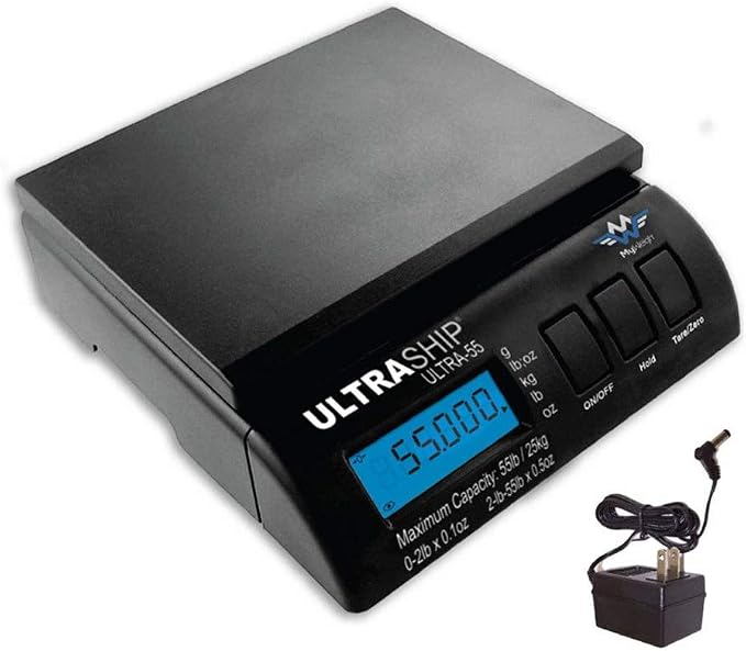 UltraShip 55 lb. Digital Postal Shipping & Kitchen Scale