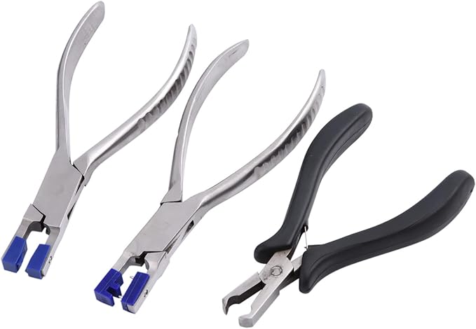 Glasses Pliers Kit Professional Eyeglass Repair Set, Rimless Eyeglasses Repair Kit, Rimless Eyeglasses Plier