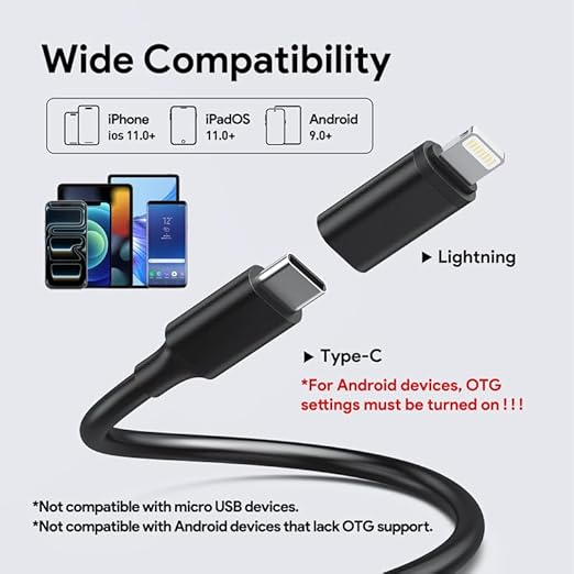 DEPSTECH 2K Endoscope Camera with Light: 2560P QHD Dual Lens Inspection Borescope with 16.5FT Snake Cable for iPhone & Android, Industrial Scope Automotive Tools for Sewer, HVAC, Plumbing, Mechanic