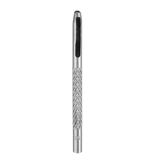 HARFINGTON Leather Round Hole Punch, 2mm Hollow Hole Puncher Cutter Carbon Steel Circle Hole Punching Cutting Tool for Belt/DIY Leather Craft