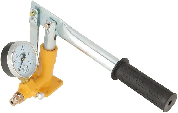 Hydrostatic Test Pump 2.5Mpa 25KG 13ml / time Manual Hydraulic Water Pressure Test Pump for Pipeline Pressure Test