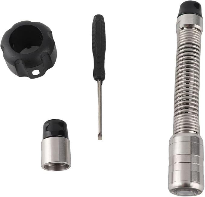 23mm Sewer Inspection Camera Head Professional IP68 Water- 15mm Thread Diameter Pipe Drain Endoscope Camera Accessory with 12 LED Lights for Plumbing Pipe Inspection