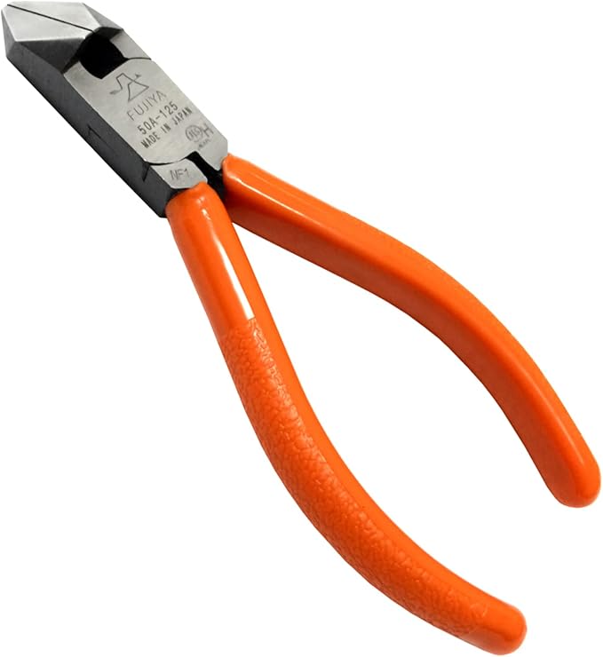FUJIYA Tools, 50A-125, Angle Cutting Nippers, 5 Inch