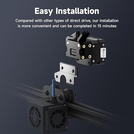 Official Creality Ender 3 Sprite Direct Drive, 3D Printers Extruder Upgrades Kit with Dual Gear, High Torque for Creality Ender 3/Ender 3 v2/Ender 3 pro/Ender 5/Ender 5 Pro/Ender 5 Plus/Cr-10