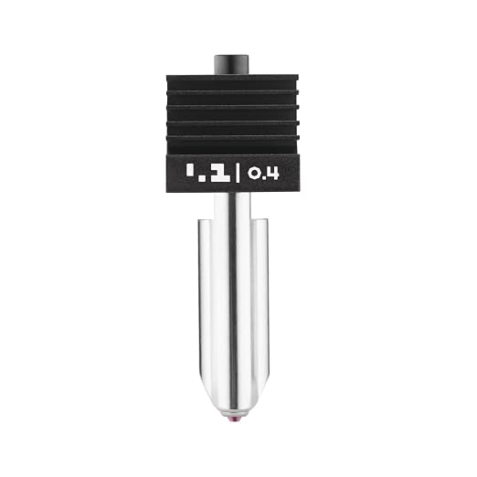 0.4mm Ruby Nozzle Hotend for Bambu Lab H2D/H2S/A1/A1 mini 3D Printer, Hardened & Abrasion Resistant for High Speed Printing, with Silicone Cover Sock