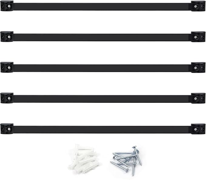 DGSL Magnetic Tool Holder Strip 5 Pack, 24 In Heavy Duty Tool Organizer Magnetic Strip, Tool Magnet Bar For Garage Tool Organization