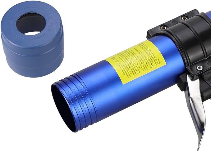 Air Sealant Gun 10 oz/310 ml,Pneumatic Caulking Gun,Silicon Sealant Nozzle Glass Rubber Grout Construction,Applicator Glass Gluing Tool