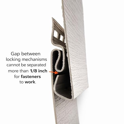 Help Secure Loose Vinyl siding that Will not Lock Together or continually unlocks - Pack of 20