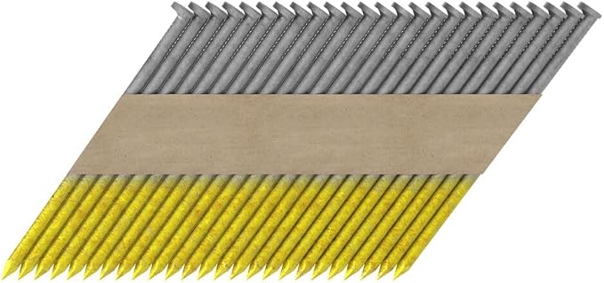 Grip-Rite GRSP10D Clipped Head 3-inch by .120-inch by 30 Degree Paper Tape Collated Vinyl Coated Framing Nail, 2,000 per Box