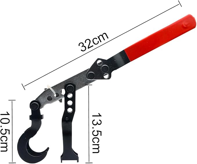 MACHSWON Spring Compressor Safe Cylinder Head Valve Spring Compressor Lever Type Stem Seal Replacement Tool for OHV OHC Engines
