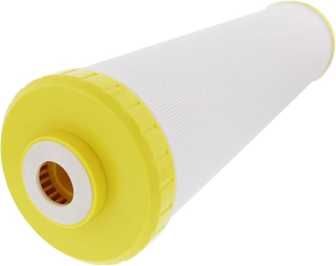 Tier1 20 x 4.5 Water Filter | Cation Exchange Resin Whole House Cartridge for Iron & Manganese Reduction | Fits Most 4.5 x 20 Whole House Filter Housings | Home Water Filter