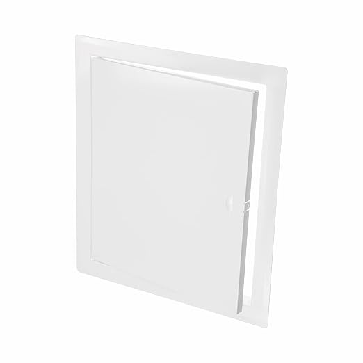 10" x 12" White Metal Access Panel - Wall Access Panel for Drywall - Hidden Wire Cover for Wall Covering Panels - Plumbing, Electricity, Heating Alarm, Bathroom, Dry Wall Hole Cover