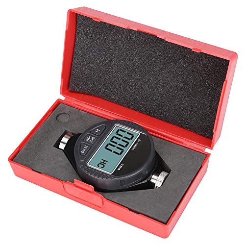 Shore A Durometer Digital Hardness Tester (100HD) for Rubber Tires Soft Materials Portable LCD Display Easy Measurement