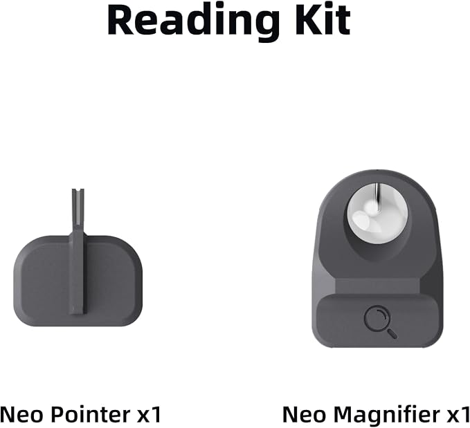 NeoRuler Digital Scale Ruler and NeoReading Kit Bundle - 12 inch Smart Scale Ruler with NeoPointer and NeoMagnifier for Detailed Reading