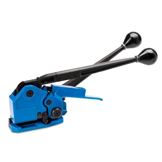 IDL Packaging IDL-17-12 Sealless Combination Tool for 1/2" Steel Strapping - 3-in-1 Tensioner, Sealer, and Cutter - Combination Metal Strapping Tool - Durable Banding Tool with Long Service Life