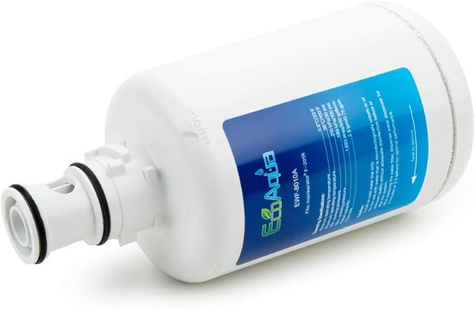 EcoAqua Filter Compatible for Replacing Insinkerator F-201R Filter, 4-Pack
