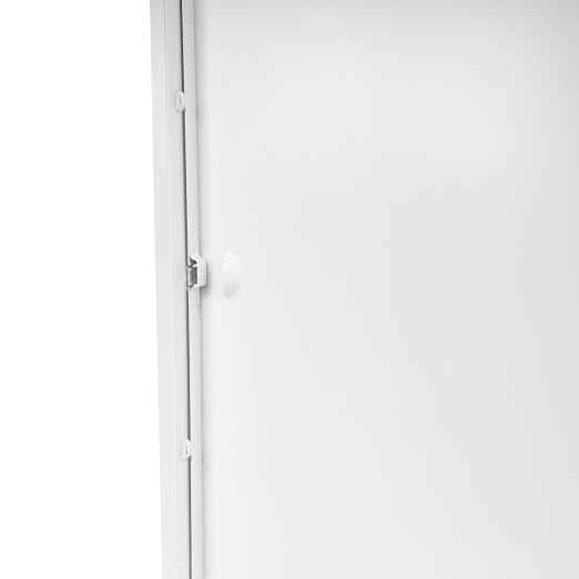12" x 20" White Metal Access Panel - Wall Access Panel for Drywall - Hidden Wire Cover for Wall Covering Panels - Plumbing, Electricity, Heating Alarm, Bathroom, Dry Wall Hole Cover