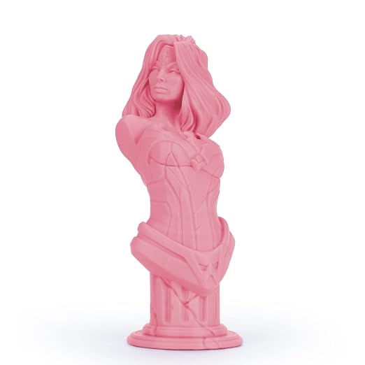 ZIRO PLA Filament 1.75mm, Pure Color 3D Printer Filament, PLA PRO Basic Color Series, 1.75MM 1KG Spool, Fit Most FDM Printers, Pink