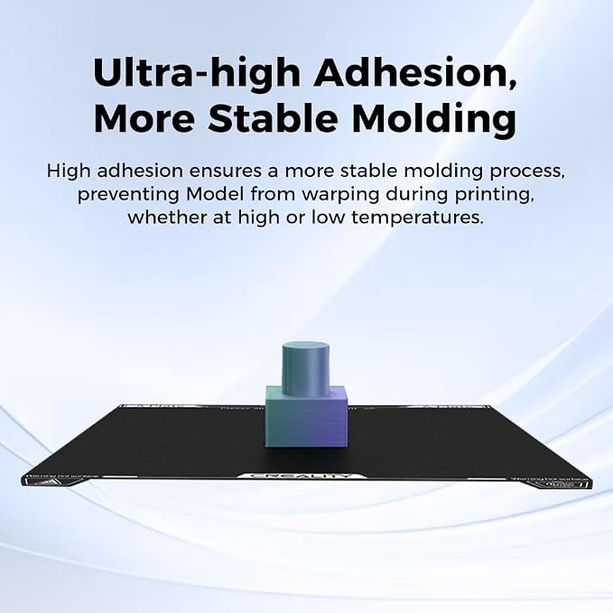 Creality K1 SE Epoxy Resin Build Plate, Ender 3 V3 SE Bed 235*235mm Texture Spring Steel Bed Plate with Nozzle Cleaner, Heat-resistant Wear Resistance Flexible Print Platform For K1C/K1/Ender 3V3 KE