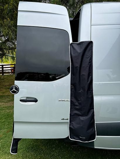 Industry Favorite Van Essential Rear Door Universal Shower Screen for Vans