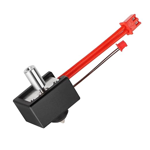 Creality Official Sprite Extruder Upgrade Heater Block Kit High Temperature 300℃ Titanium Heatbreak Plated Copper Nozzle Compatible with Creality Ender 3 S1/Ender3 S1 Pro/CR10 Smart Pro