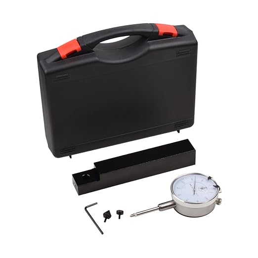 6434 Sleeve Height & Counterbore Gauge, 0-1" Dial Indicator with 0.001" Graduation, Diesel Engine Cylinder Liner Measuring Tool, Caterpillar Cummins Detroit Diesel Compatible