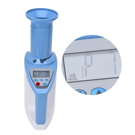 Smart Grain Moisture Meter, Grains Moisture Meter, Grains Moisture Testing, High Accuracy Digital Grain Moisture Analyzer, Grain Moisture Meter for Rice Corn Wheat Canola for 24 Kinds of Grains(US)