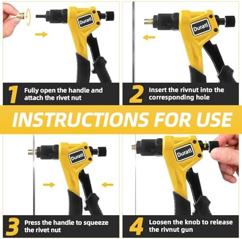 Rivet Gun & Rivet Nut Tool Kit