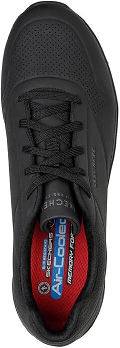 Skechers Mens Work Uno Sr Sutal Lace Up Skech Air 200054 P