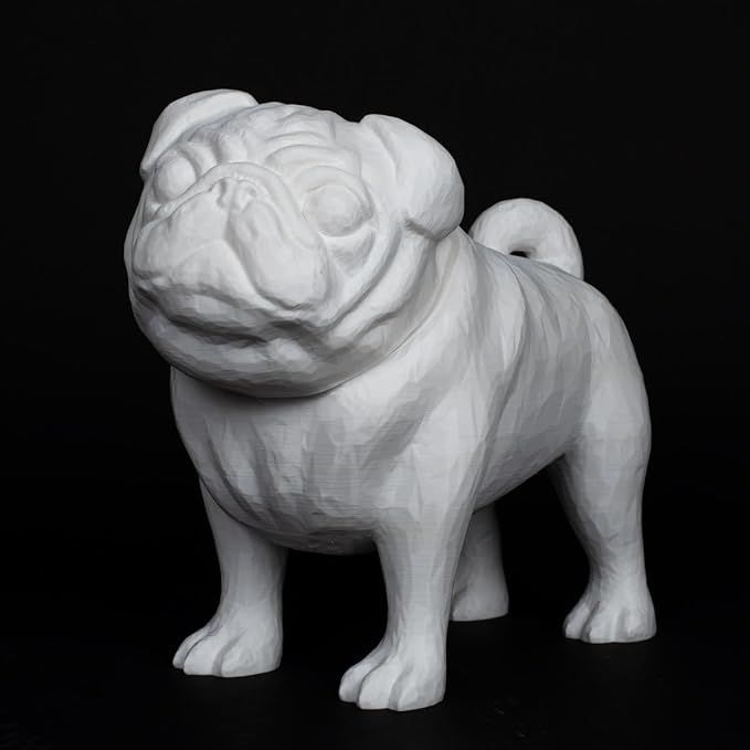 Prusament Premium PLA Pristine White 1.75mm 2kg 3D Printer Filament | PLA filament with ±0.02 mm precision, low warping, and reliable, tangle-free printing for beginners and professionals.