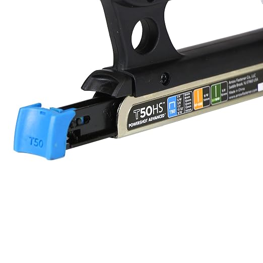 Arrow T50HS PowerShot Advanced Professional Heavy Duty 2-In-1 Staple and Nail Gun for Wood, Upholstery, Furniture, Crafts, Fits All T50 Staples and 5/8” Brad Nails