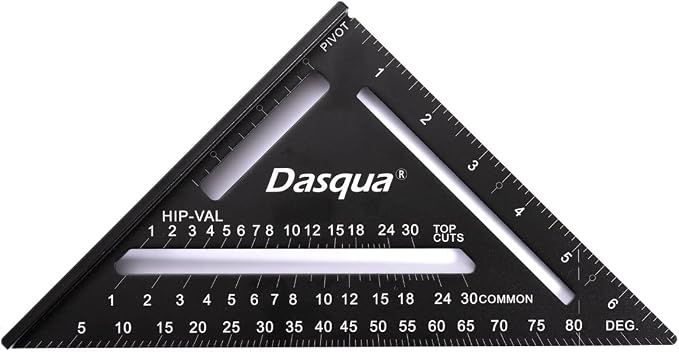 Accusize Industrial Tools 5pc Marking Black Precision Layout Solution, 2805-1406 | CNC Machined Black Anodized Aluminum, Laser-Engraved Scales, Ground Measuring Face, High Accuracy and Repeatability