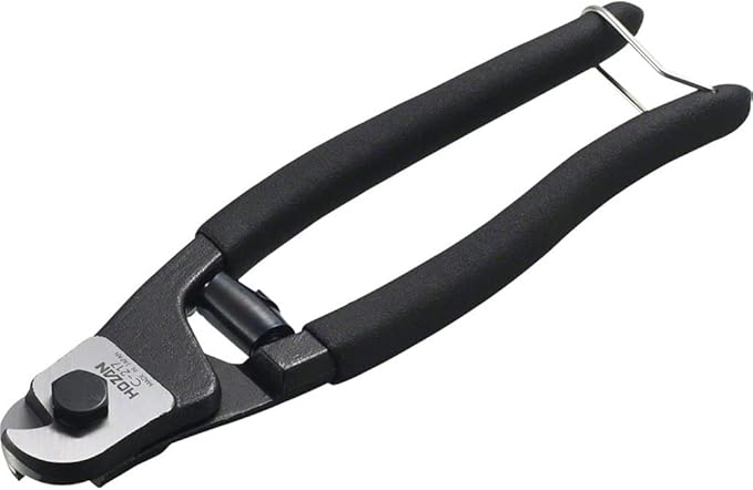 Hozan C-217 Wire Cutter, Cutting Capacity: Wire Rope, 0.2 inch (5.0 mm) Diameter, Stainless Steel Spokes (#14)