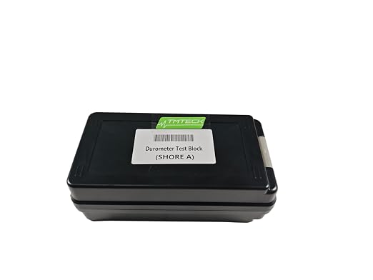 Shore Hardness Test Block Shore Hardness Test Block Type A for Shore Durometer Rubber Hardness Tester Block Shore Hardness Block Kit to Measure 7 Different Color Block