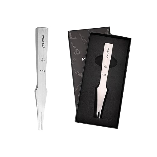 WUTA Leather Chisel All-Polished Die-Steel Puncher French Style Pricking Iron Sharp Leather Punching Tool Kits