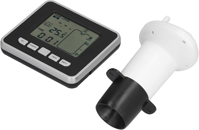 Water Level Meter Indicator, Sensors Liquid Level Sensors Ultrasonic Digital Display Depth Sensor Monitor System