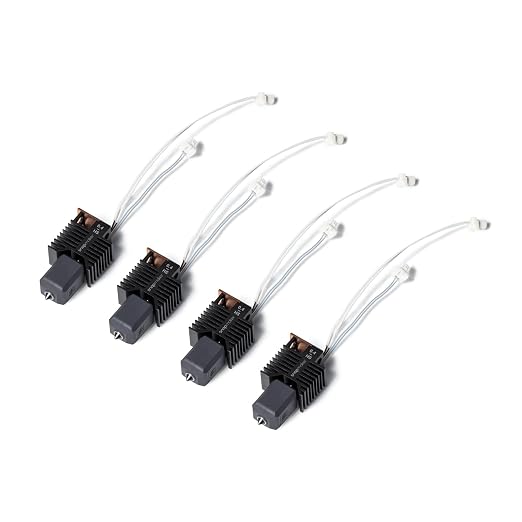 Hot End for Snapmaker U1 3D Printer (0.4mm Hardened Steel Hot End Bundle)